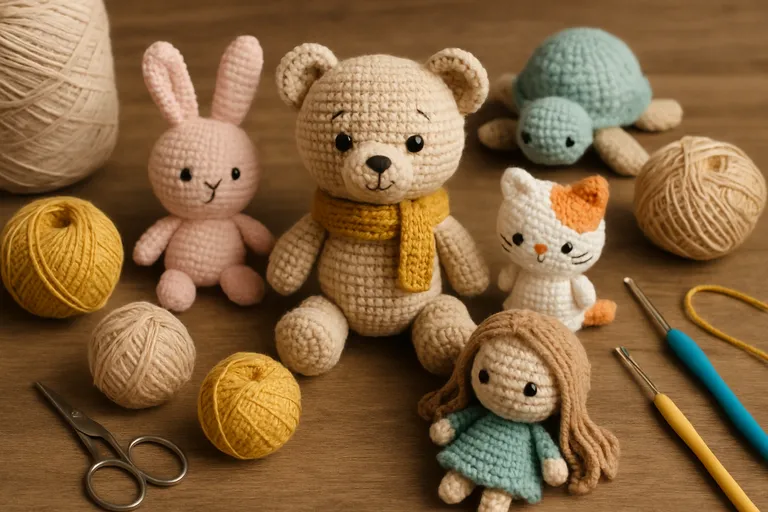 Amigurumi: creativiteit en technieken voor prachtige creaties